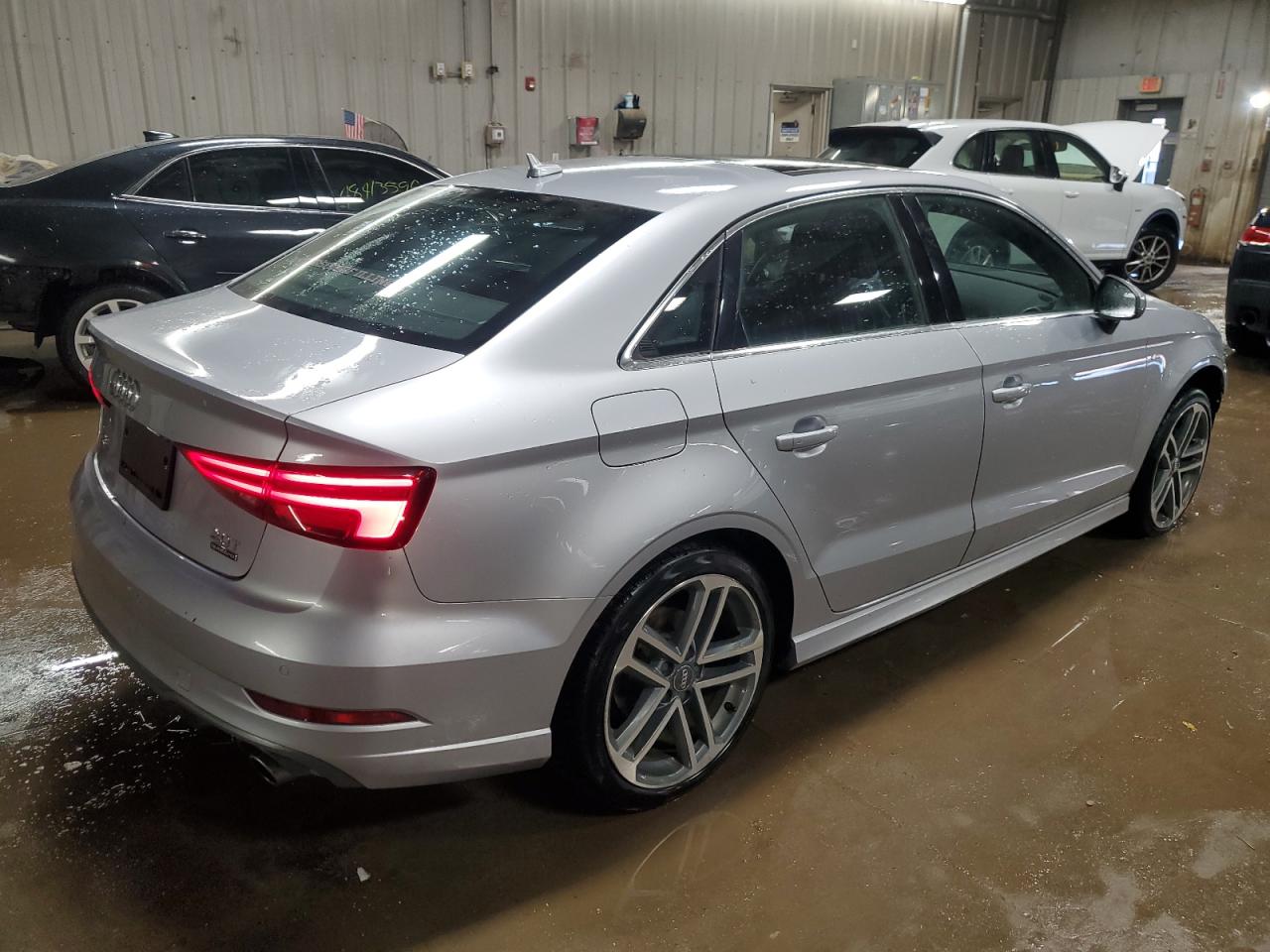 2017 Audi A3 VIN WAUJ8GFF7H1031816 Copart auction photo, front end damage thumbnail 3