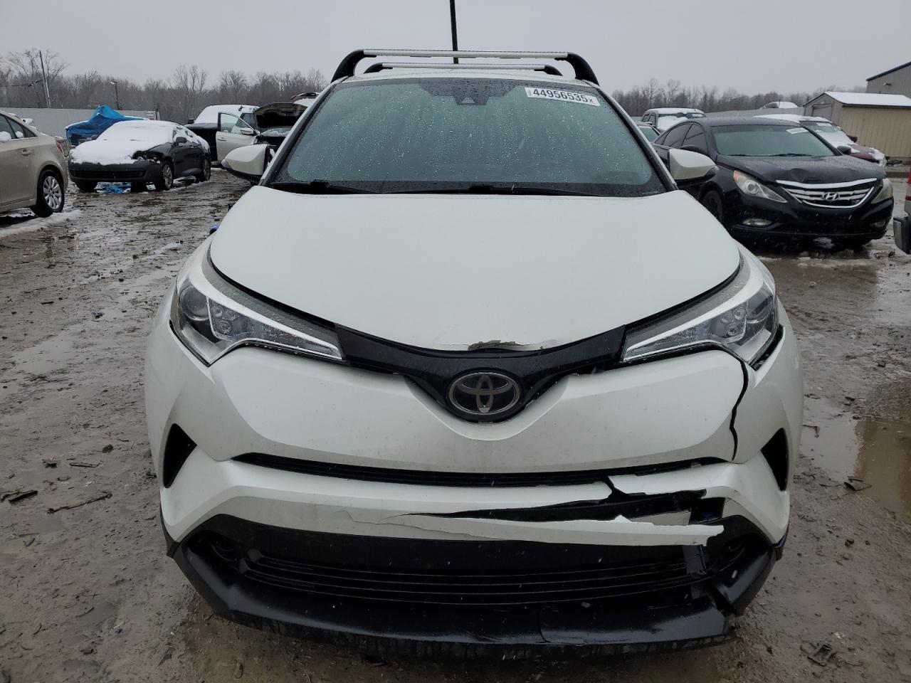 2018 Toyota C-HR VIN NMTKHMBX8JR012025 Copart auction photo, rear end / front end damage thumbnail 5