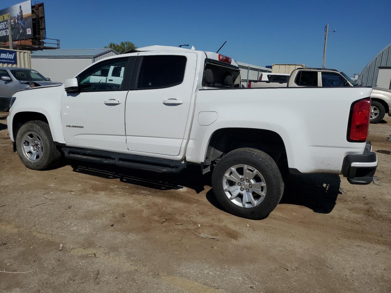 2022 Chevrolet Colorado VIN 1GCGSCEN7N1327978 Copart auction photo, all over damage thumbnail 2