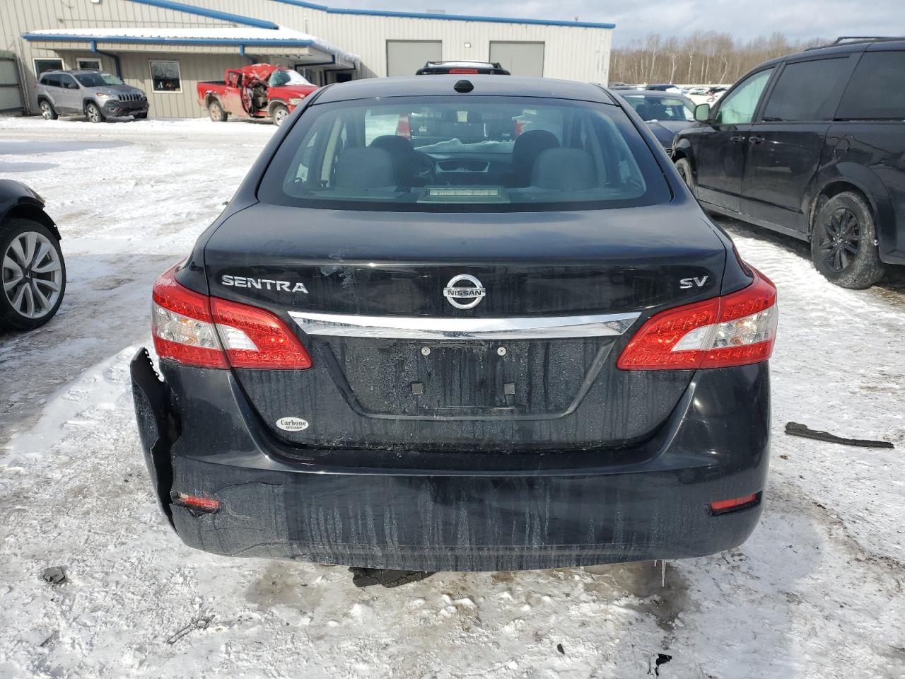 2015 Nissan Sentra VIN 3N1AB7AP2FL659201 Copart auction photo, front end damage thumbnail 6