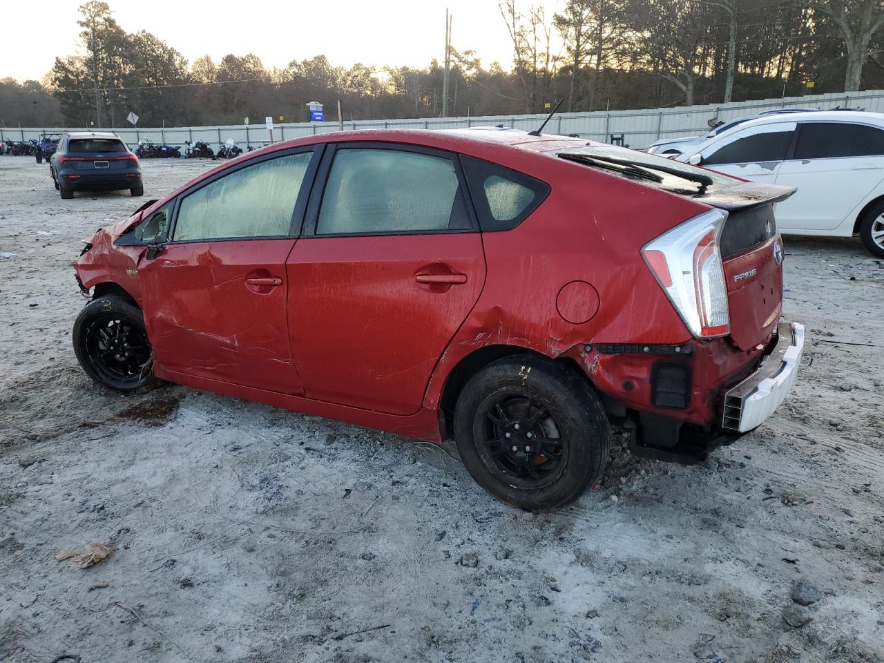 2013 Toyota Prius VIN JTDKN3DU2D5629454 Copart auction photo, all over damage thumbnail 2