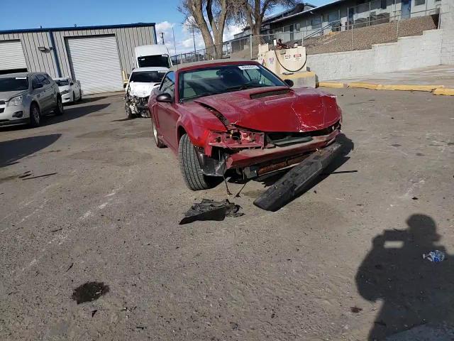2001 Ford Mustang VIN 1FAFP45XX1F100307 Copart auction photo, front end damage thumbnail 10