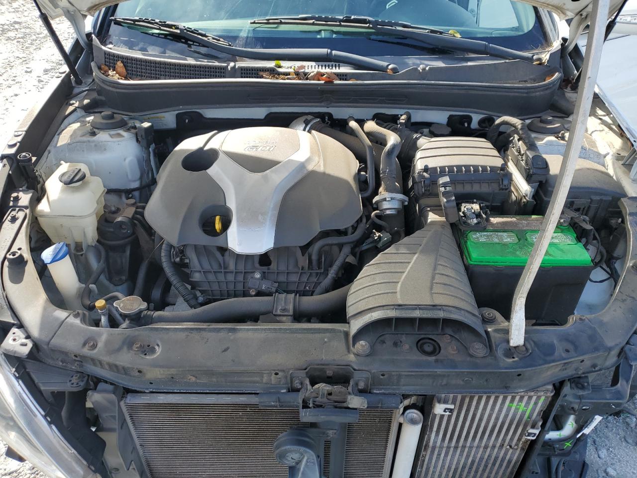 2013 Hyundai Sonata VIN 5NPEC4AB9DH613893 Copart auction photo, front end / rear end damage thumbnail 11