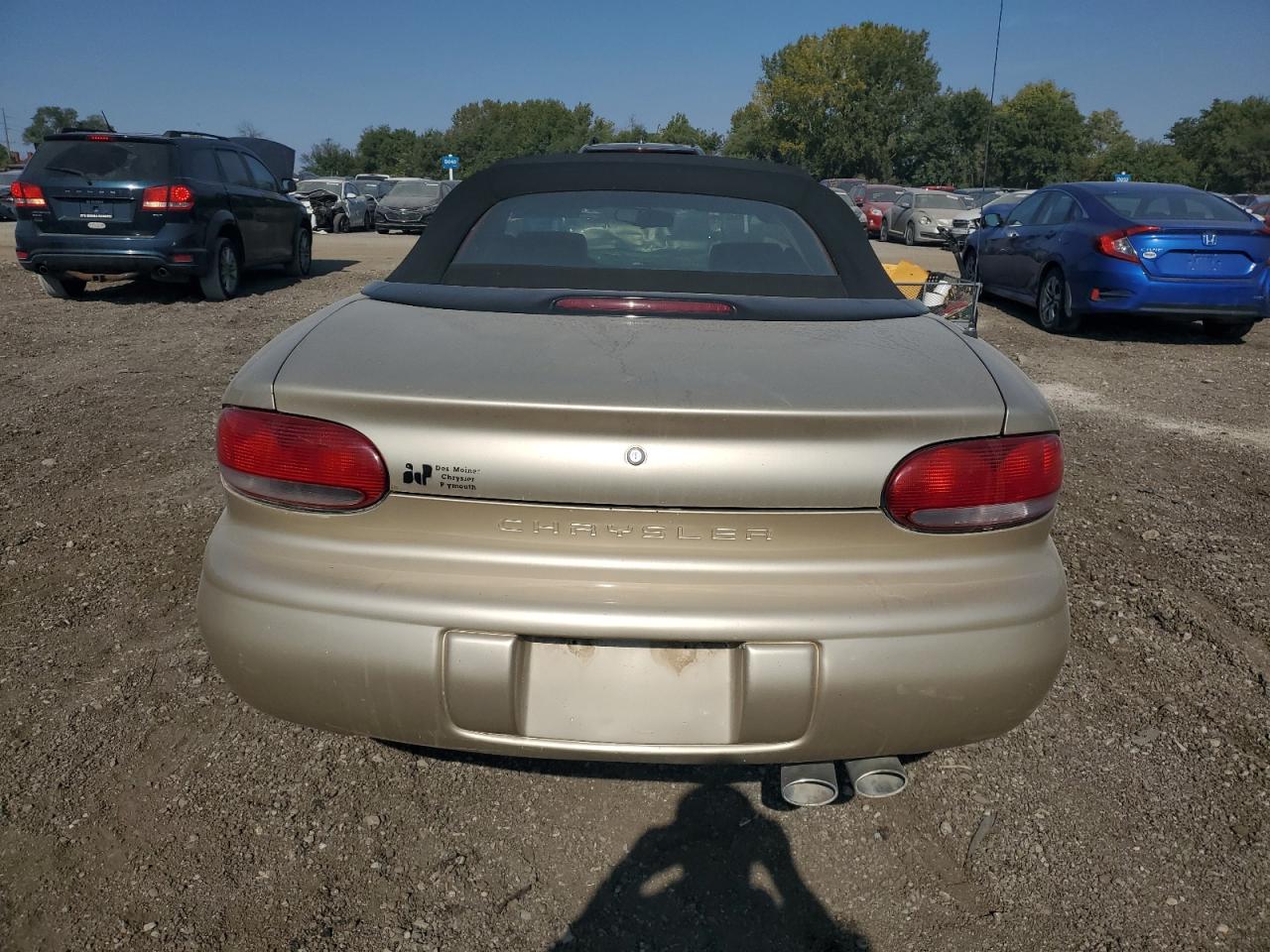 2000 Chrysler Sebring VIN 3C3EL55H4YT236615 Copart auction photo, normal wear damage thumbnail 6