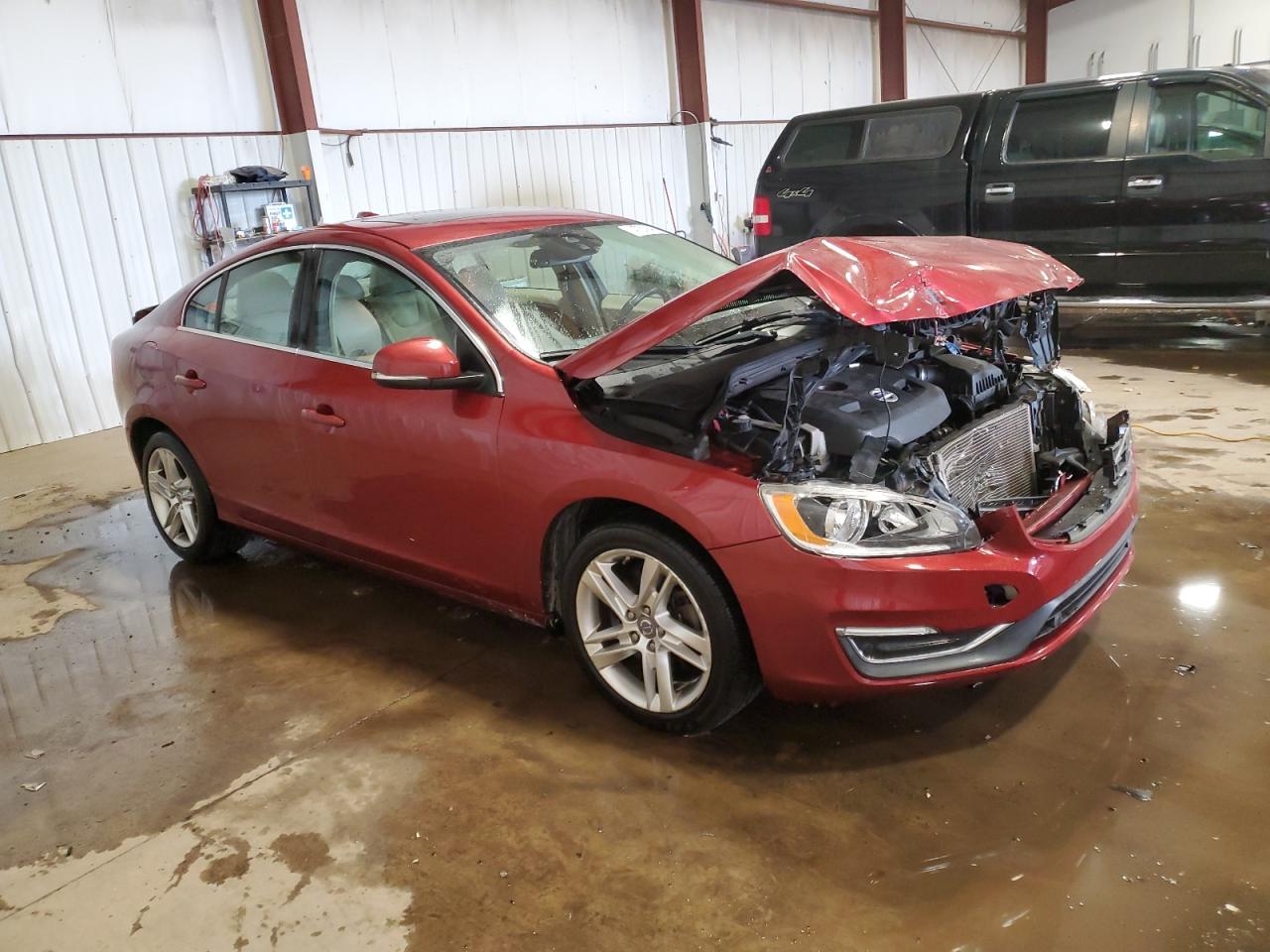 2015 Volvo S60 VIN YV126MFC4F1317471 Copart auction photo, front end / rear end damage thumbnail 4