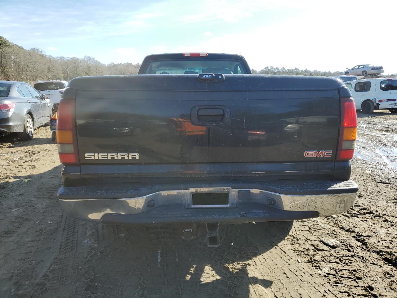 2003 GMC Sierra VIN 1GTEC14V03Z322890 Copart auction photo, front end / minor dent/scratches damage thumbnail 6