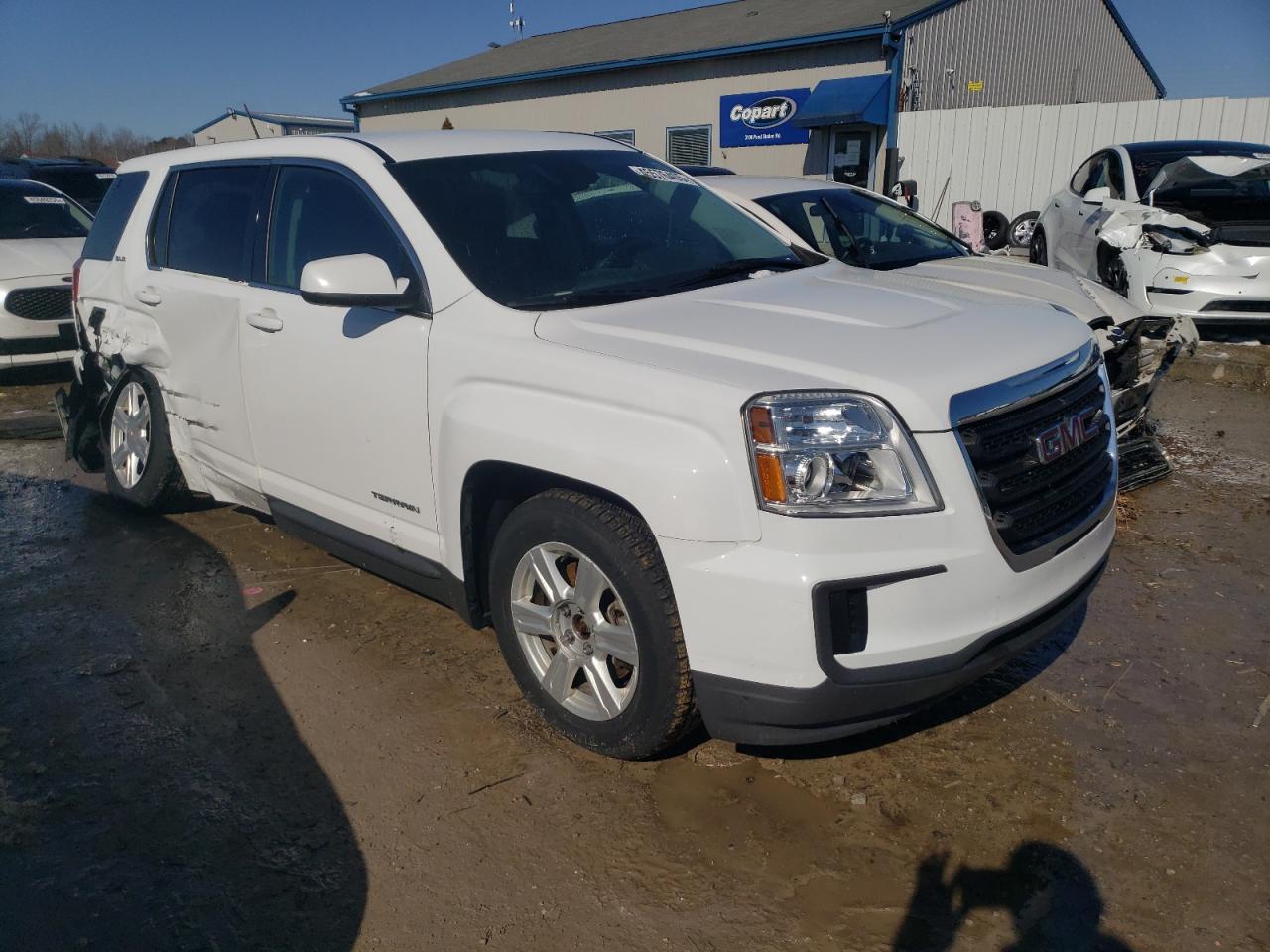 2016 GMC Terrain VIN 2GKALMEK3G6243675 Copart auction photo, rear end damage thumbnail 4
