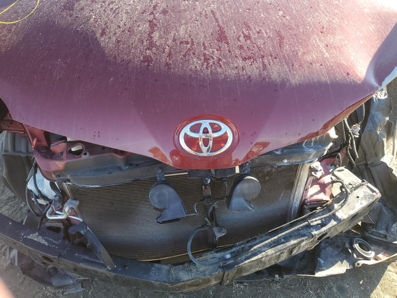 2015 Toyota Sienna VIN 5TDYK3DC9FS627076 Copart auction photo, all over damage thumbnail 12