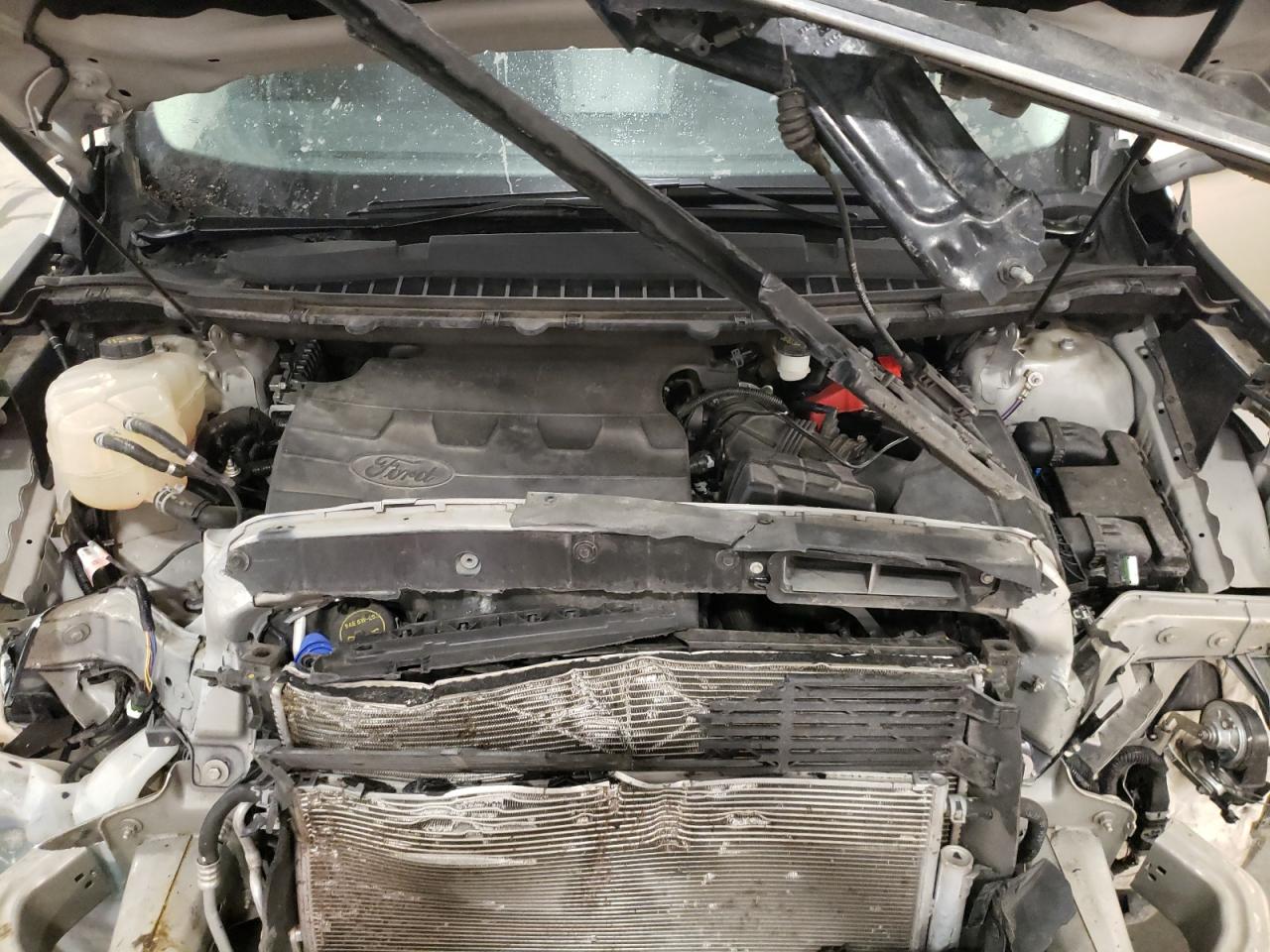 2018 Ford Edge VIN 2FMPK4K87JBB59161 Copart auction photo, front end / side damage thumbnail 12
