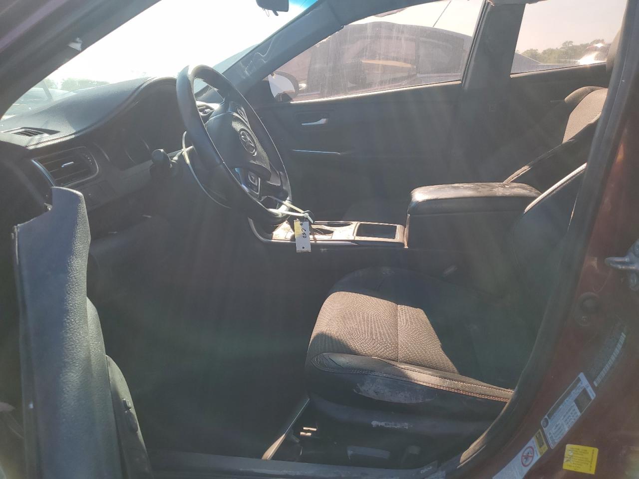 2016 Toyota Camry VIN 4T1BF1FK3GU575035 Copart auction photo, side / front end damage thumbnail 7