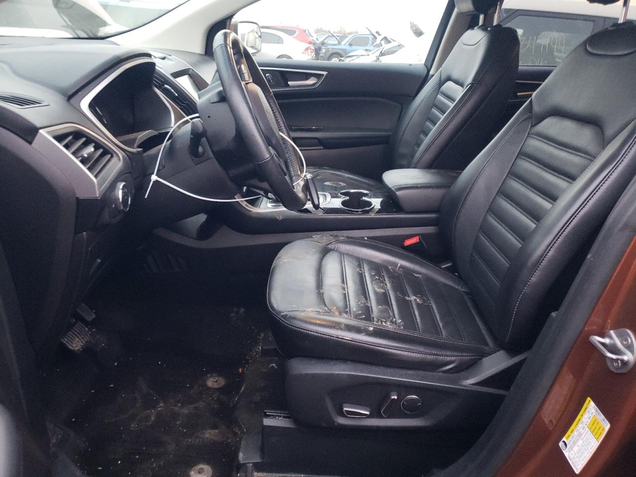 2017 Ford Edge VIN 2FMPK4J80HBC60330 Copart auction photo, front end damage thumbnail 7