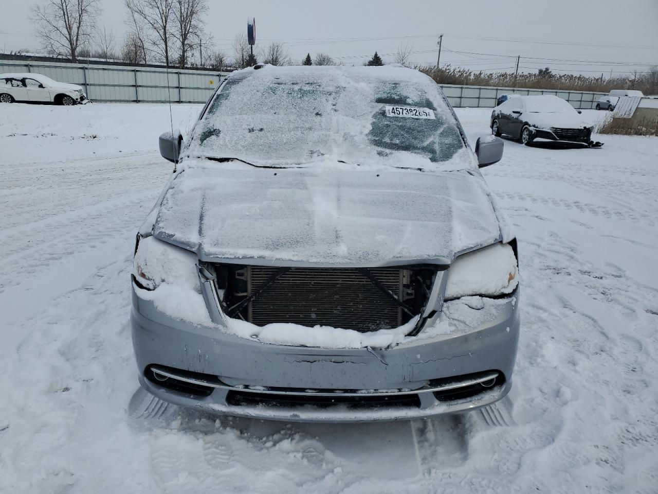 2013 Chrysler Town & Country VIN 2C4RC1BG7DR753728 Copart auction photo, front end damage thumbnail 5