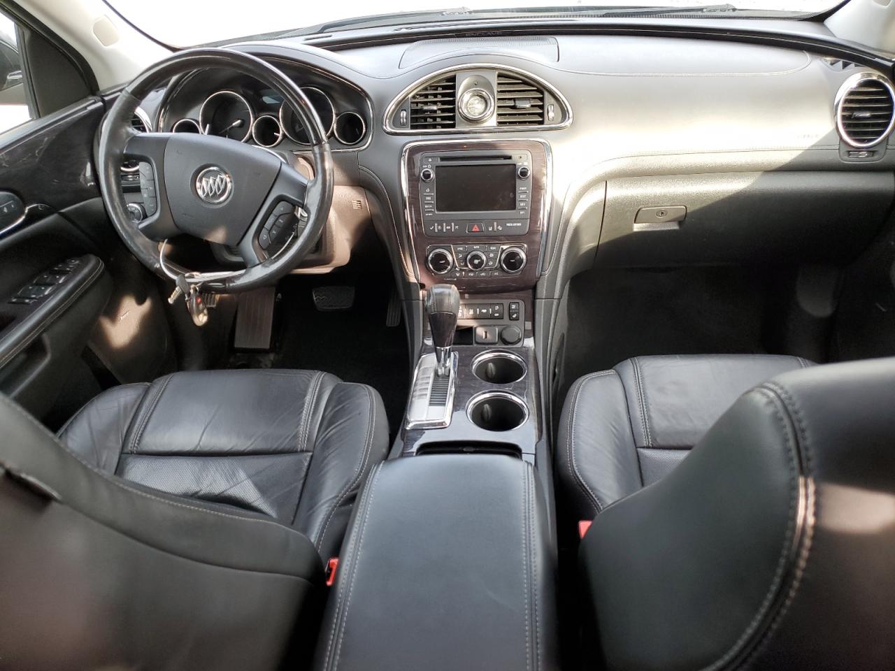 2015 Buick Enclave VIN 5GAKVCKD3FJ206669 Copart auction photo, front end damage thumbnail 8