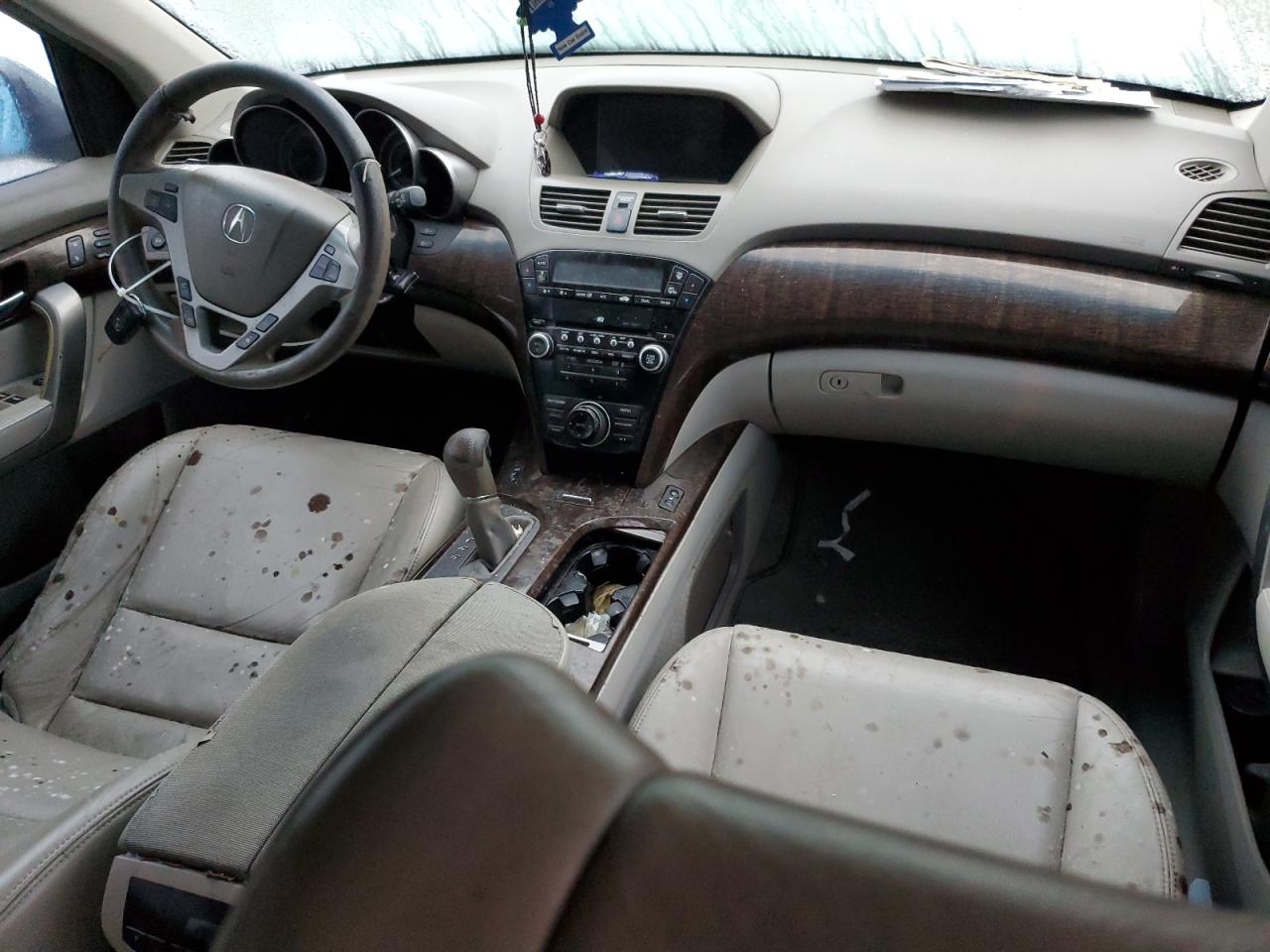 2010 Acura MDX VIN 2HNYD2H67AH508212 Copart auction photo, water/flood damage thumbnail 8