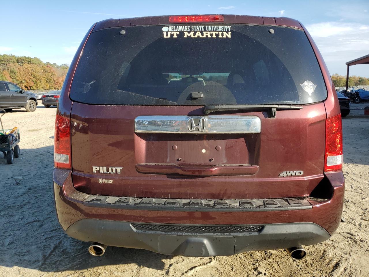 2015 Honda Pilot VIN 5FNYF4H51FB068164 Copart auction photo, front end / minor dent/scratches damage thumbnail 6