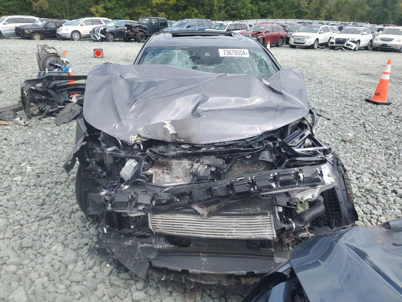 2023 Acura TLX VIN 19UUB6F53PA001246 Copart auction photo, front end / side damage thumbnail 5