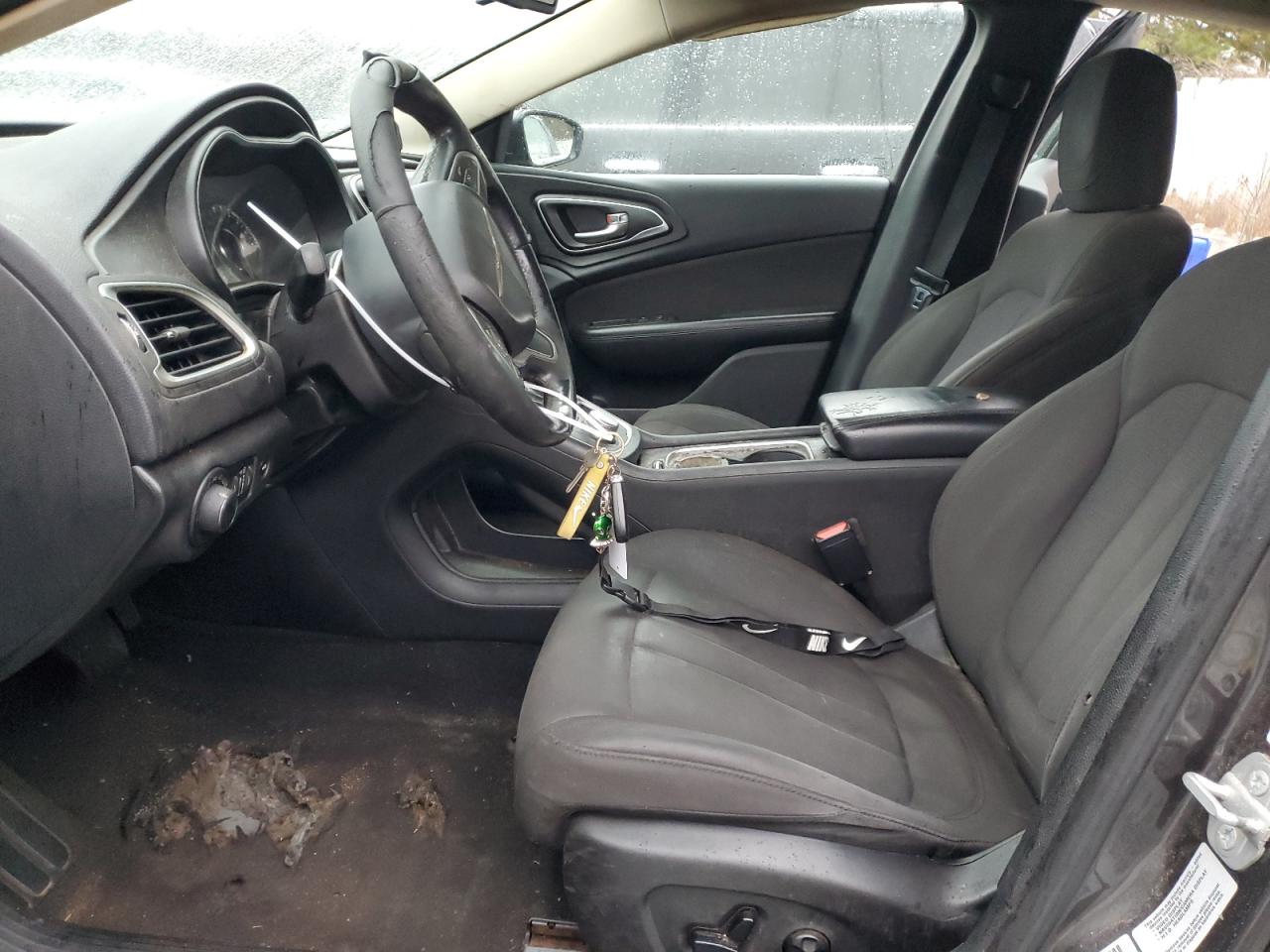 2015 Chrysler 200 VIN 1C3CCCAB5FN665997 Copart auction photo, rear end damage thumbnail 7