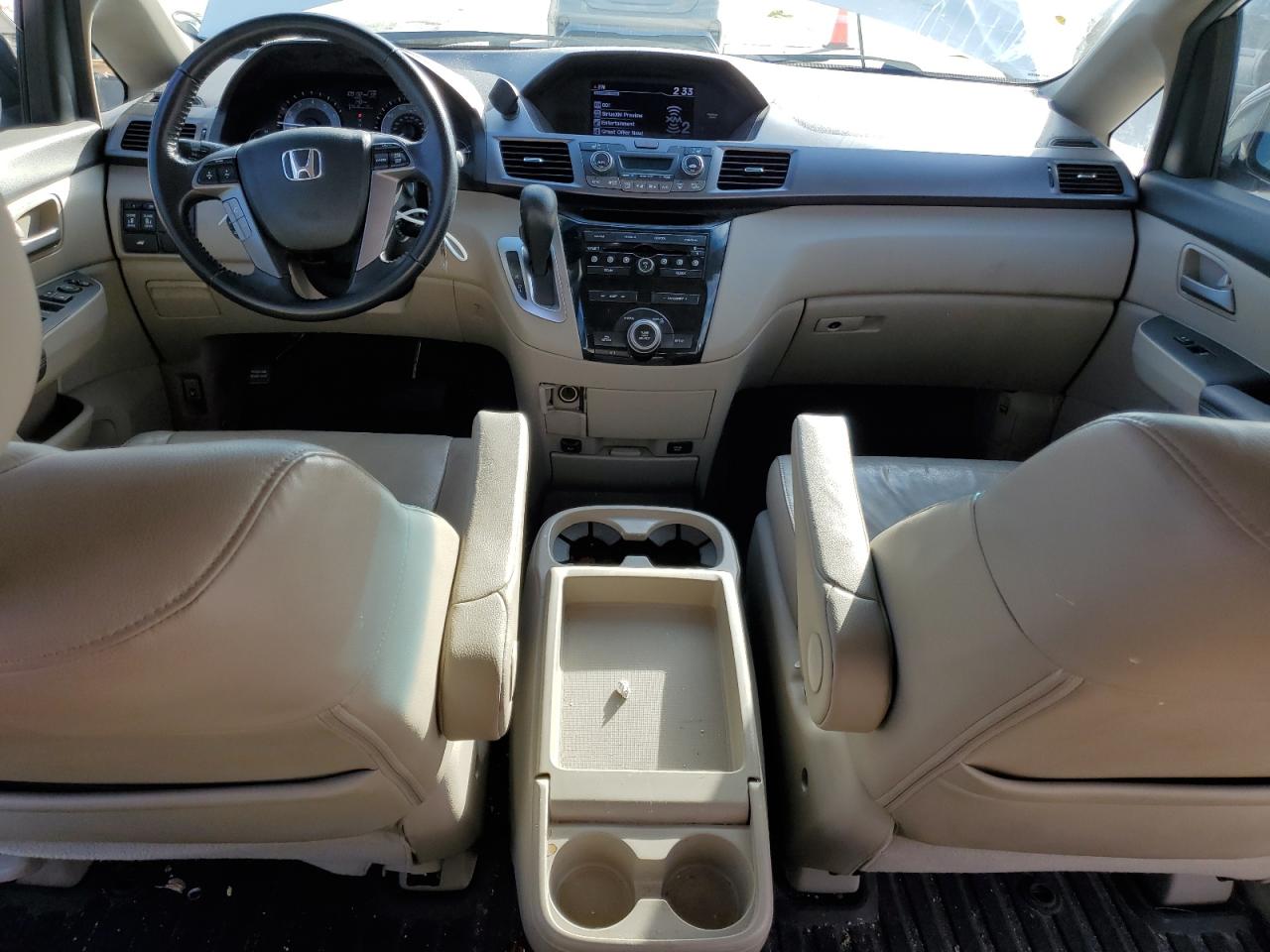 2012 Honda Odyssey VIN 5FNRL5H62CB057052 Copart auction photo, rear end damage thumbnail 8