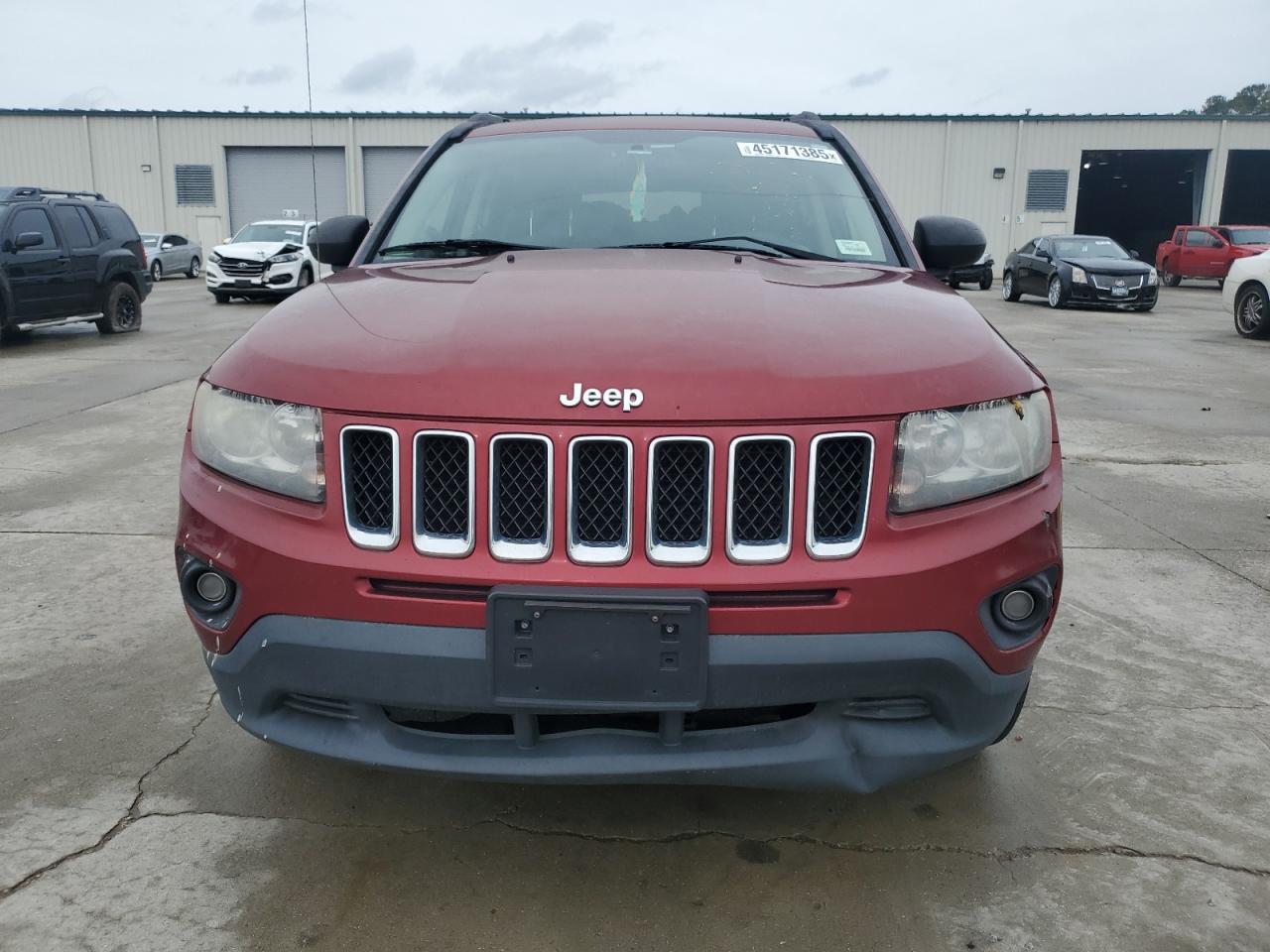 2016 Jeep Compass VIN 1C4NJCBA3GD705002 Copart auction photo, mechanical damage thumbnail 5