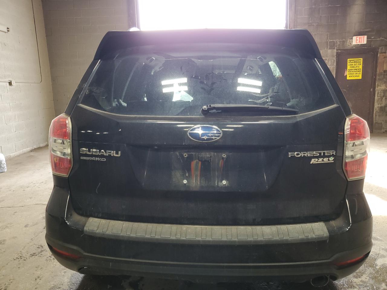 2014 Subaru Forester VIN JF2SJAJC4EH525660 Copart auction photo, biohazard/chemical / front end damage thumbnail 6