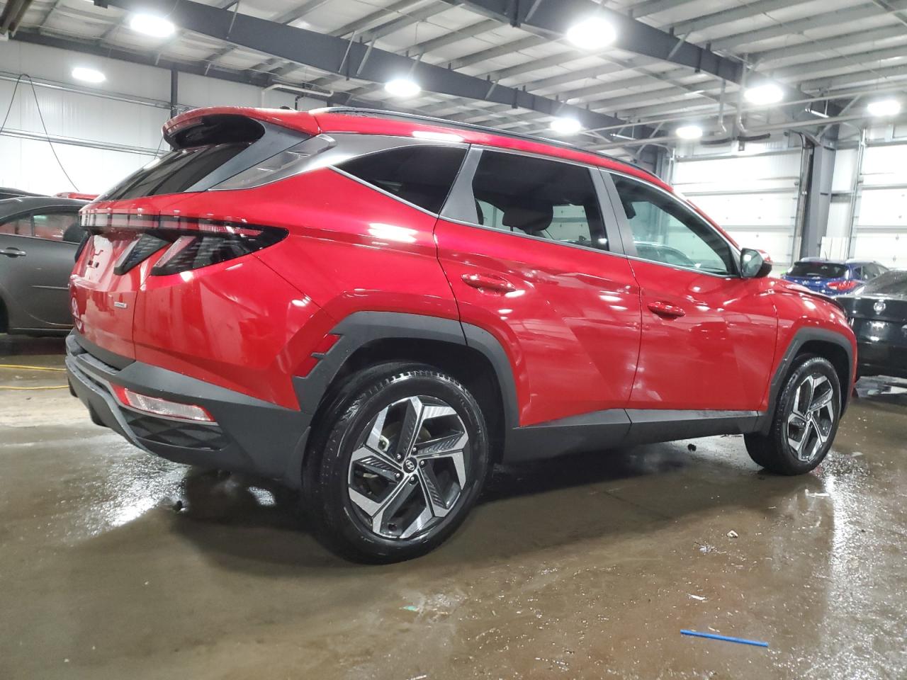 2023 Hyundai Tucson VIN 5NMJFCAE3PH271045 Copart auction photo, front end damage thumbnail 3