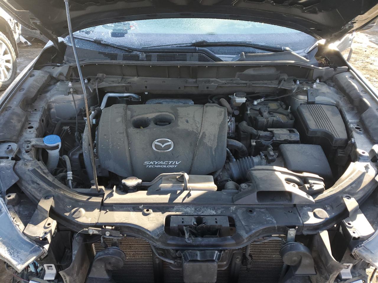 2018 Mazda CX-5 VIN JM3KFBDM5J0428266 Copart auction photo, rear end / front end damage thumbnail 12