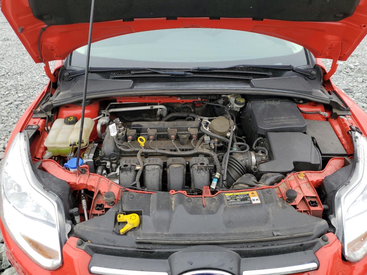 2014 Ford Focus VIN 1FADP3K21EL190366 Copart auction photo, front end damage thumbnail 12