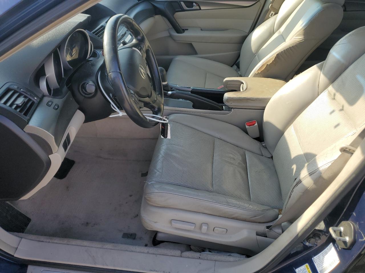 2009 Acura TL VIN 19UUA86549A023130 Copart auction photo, front end / side damage thumbnail 7