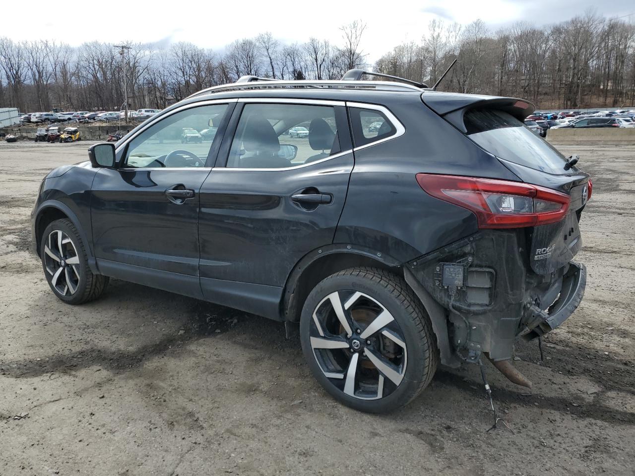 2020 Nissan Rogue VIN JN1BJ1CW2LW389238 Copart auction photo, front end / rear end damage thumbnail 2