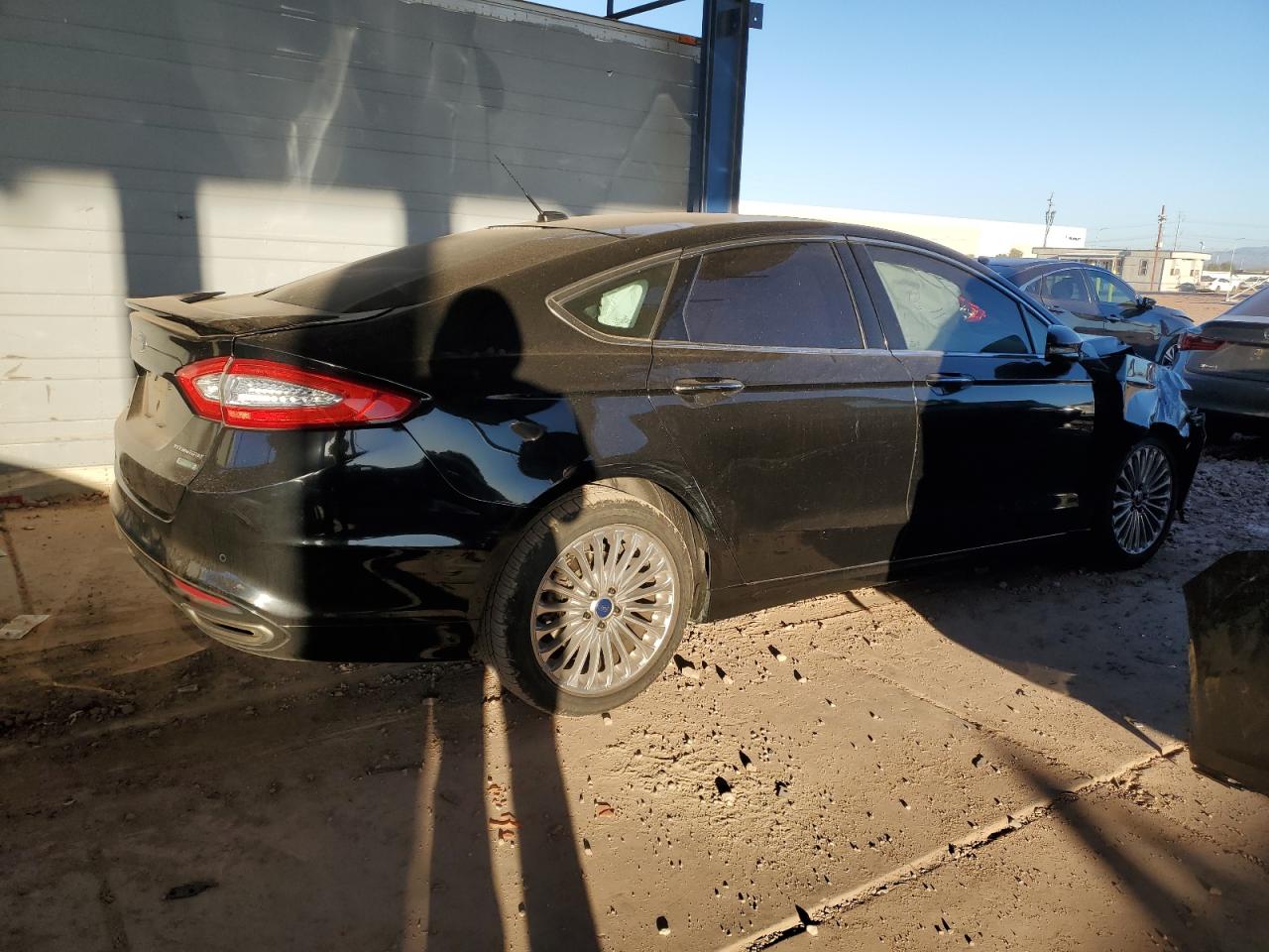 2014 Ford Fusion VIN 3FA6P0K92ER264450 Copart auction photo, front end damage thumbnail 3