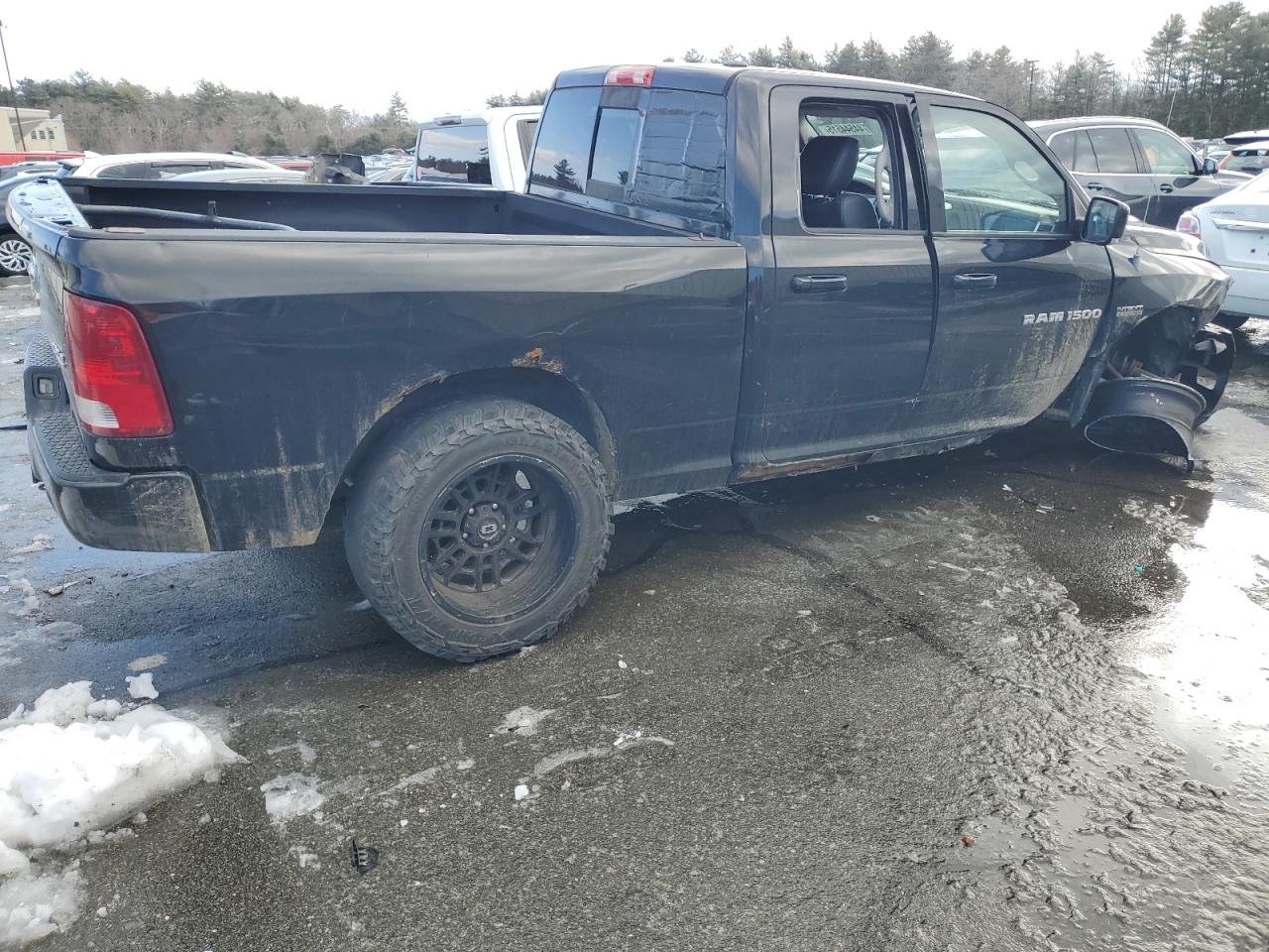 2011 Dodge RAM VIN 1D7RV1GT0BS659207 Copart auction photo, front end damage thumbnail 3