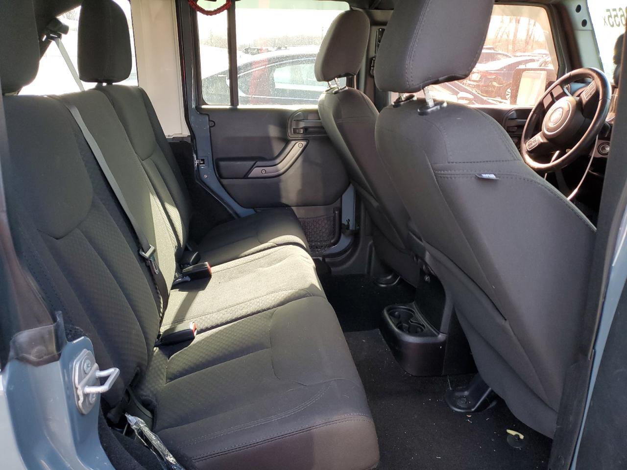 2015 Jeep Wrangler VIN 1C4HJWDG3FL556868 Copart auction photo, rear end / minor dent/scratches damage thumbnail 10