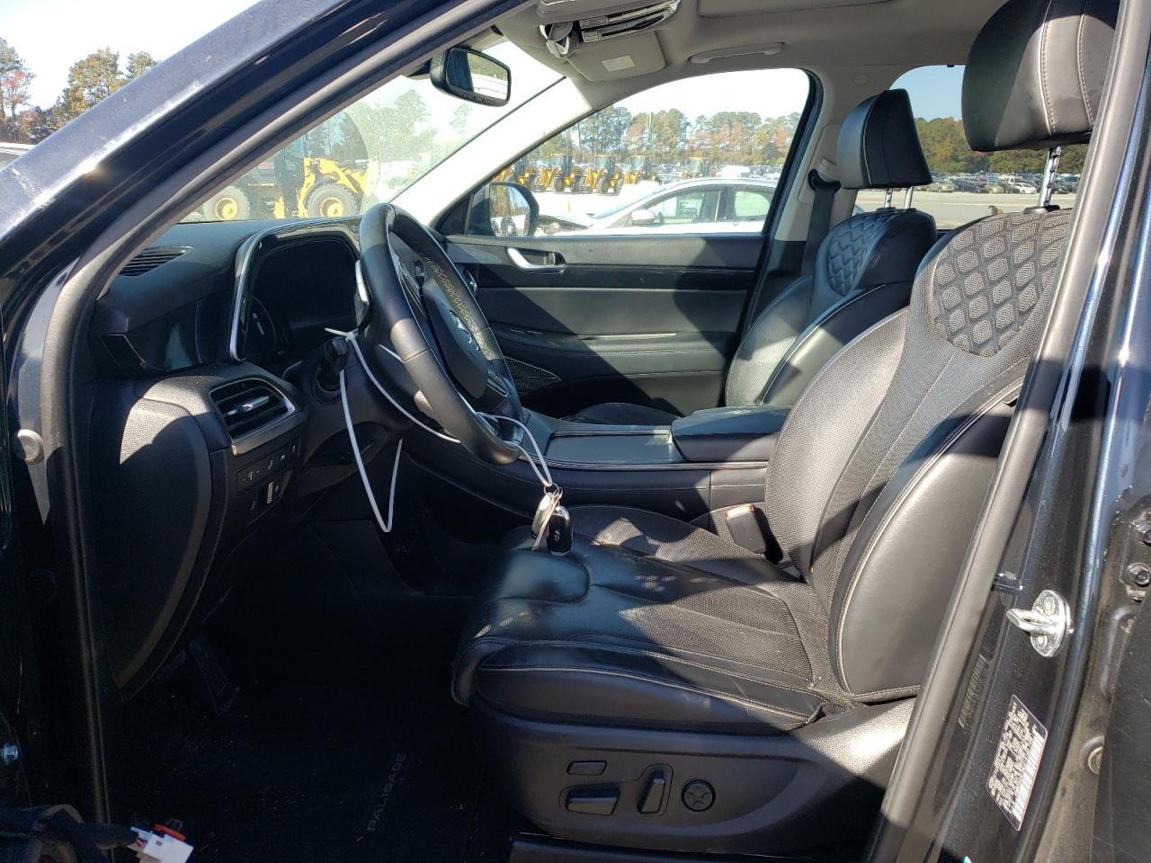 2021 Hyundai Palisade VIN KM8R54HE7MU215160 Copart auction photo, front end damage thumbnail 7