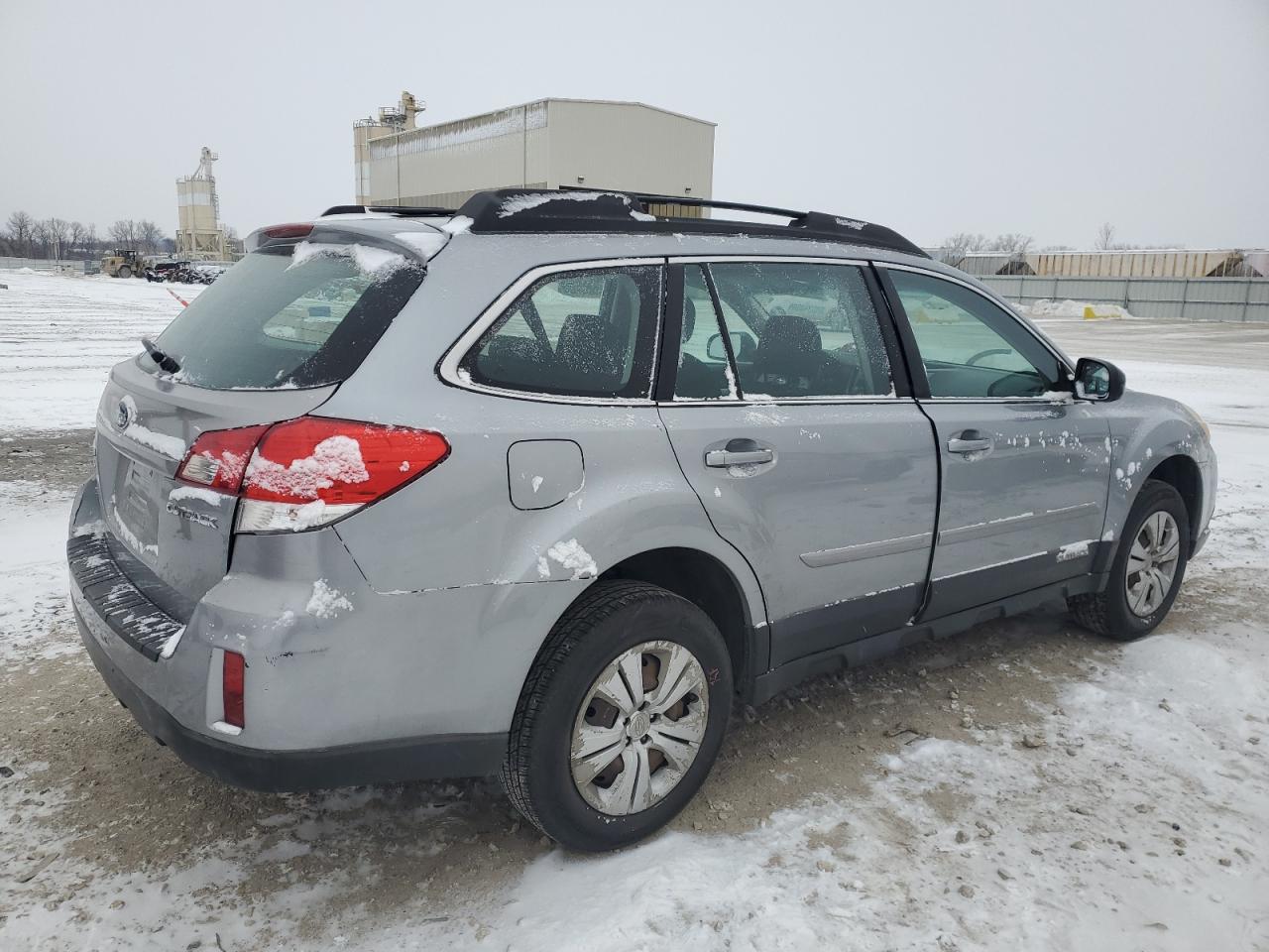 2011 Subaru Outback VIN 4S4BRCAC9B3443706 Copart auction photo, rear end / undercarriage damage thumbnail 3