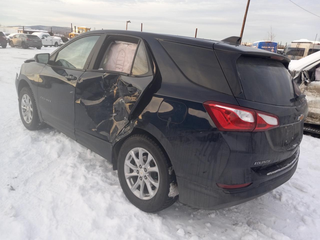 2021 Chevrolet Equinox VIN 3GNAXSEV9MS143826 Copart auction photo, front end damage thumbnail 2