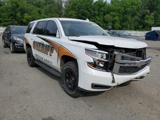 2018 Chevrolet Tahoe VIN 1GNSKDEC1JR234942 Copart auction photo, front end damage thumbnail 4