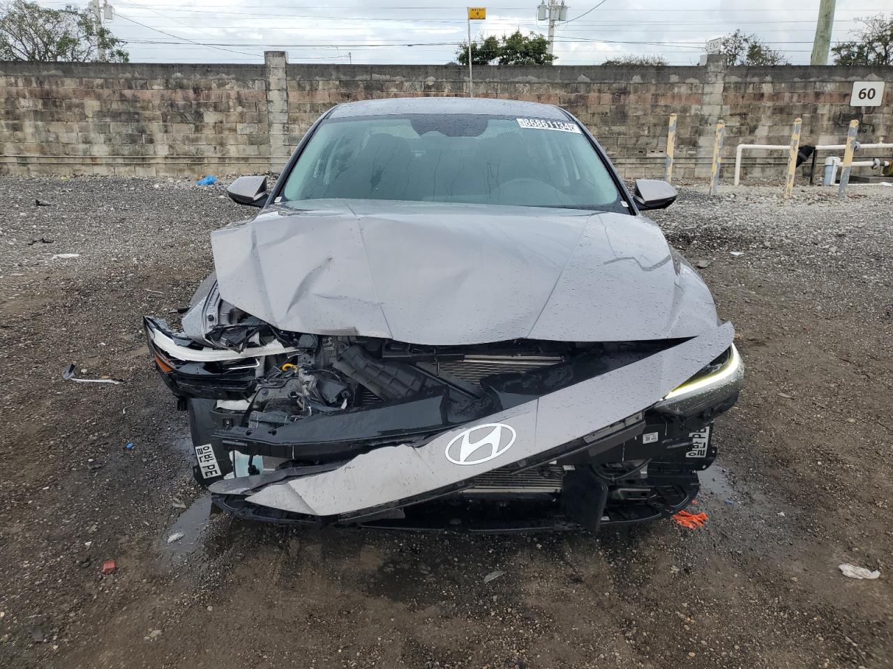 2024 Hyundai Elantra VIN KMHLM4DG0RU659150 Copart auction photo, front end damage thumbnail 5