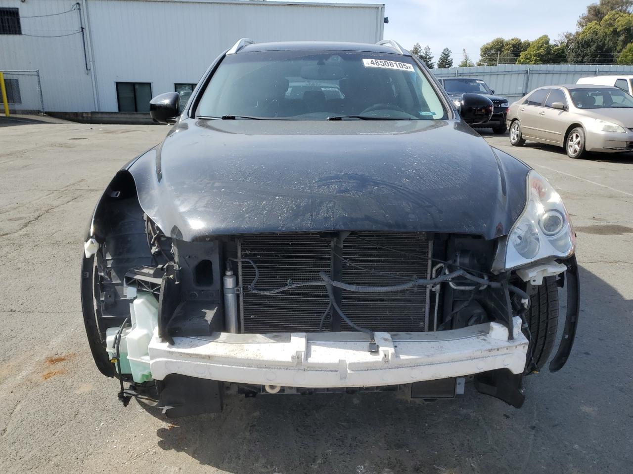2008 Infiniti EX VIN JNKAJ09F28M359359 Copart auction photo, front end damage thumbnail 5