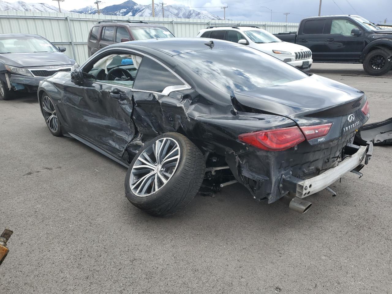 2018 Infiniti Q60 VIN JN1EV7EL3JM392729 Copart auction photo, all over / undercarriage damage thumbnail 2