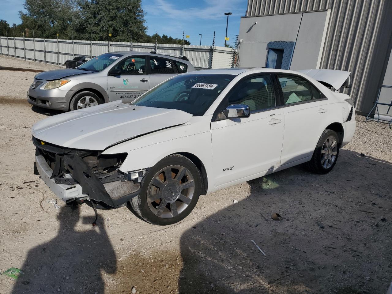 2007 Lincoln MKZ VIN 3LNHM26T37R663685