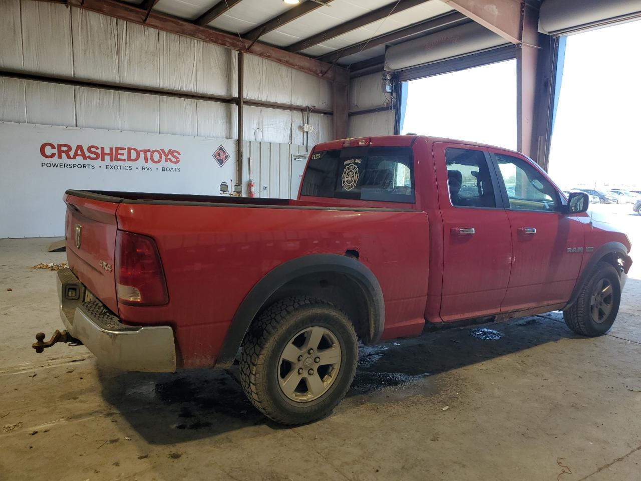 2010 Dodge RAM VIN 1D7RV1GT6AS187707 Copart auction photo, all over damage thumbnail 3