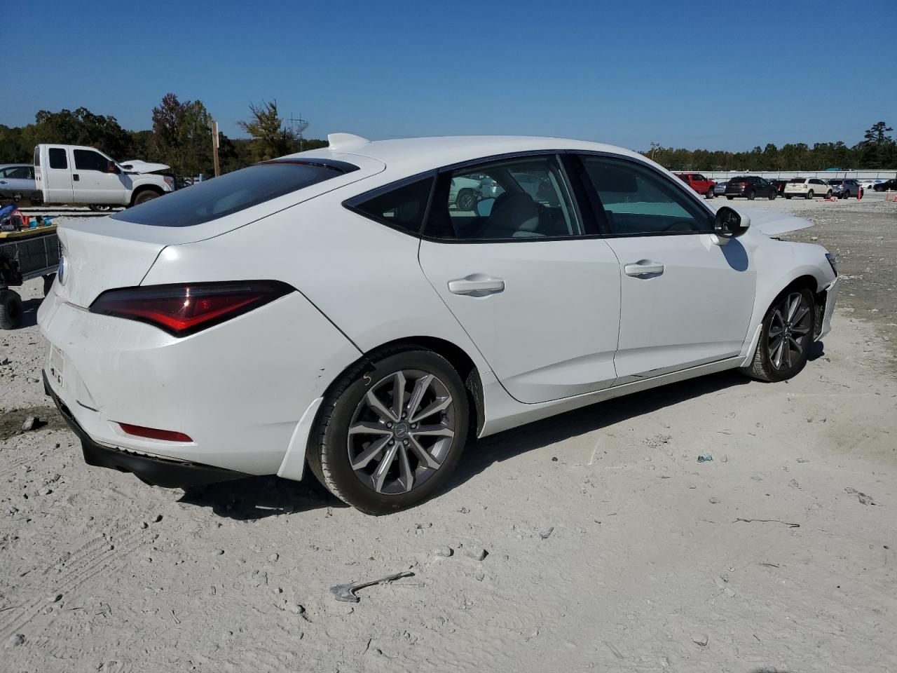 2023 Acura Integra VIN 19UDE4H21PA016634 Copart auction photo, front end / rear end damage thumbnail 3