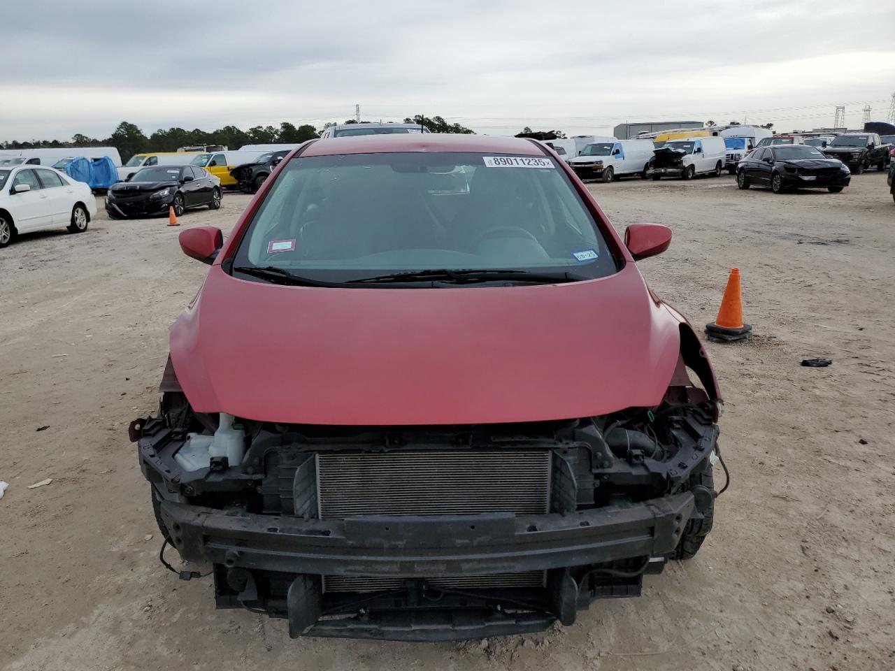 2017 Hyundai Elantra VIN KMHD35LH7HU349342 Copart auction photo, front end damage thumbnail 5