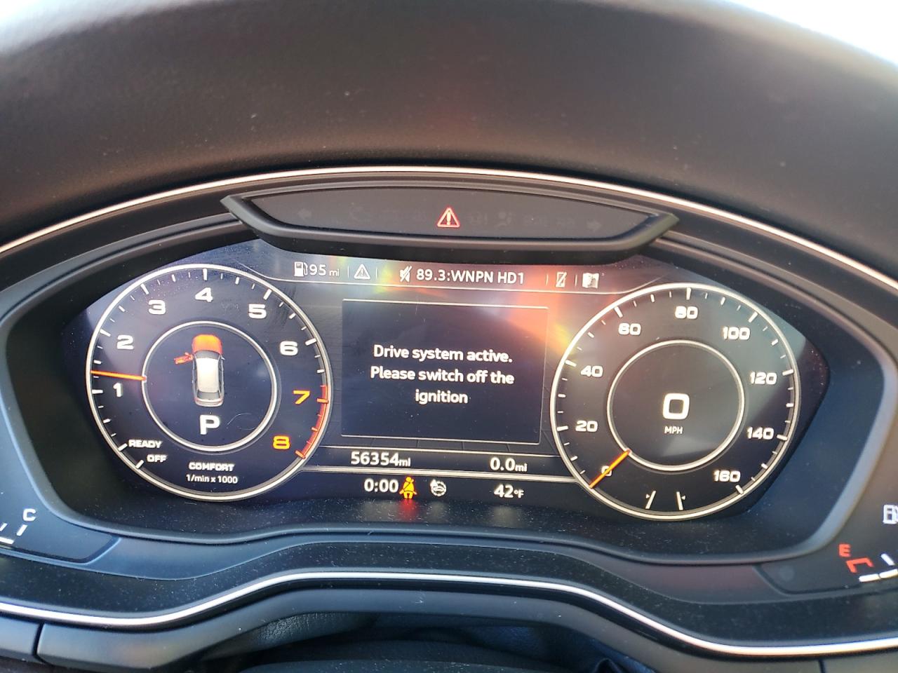 2018 Audi A4 VIN WA19NAF43JA121233 Copart auction photo, rear end / side damage thumbnail 9