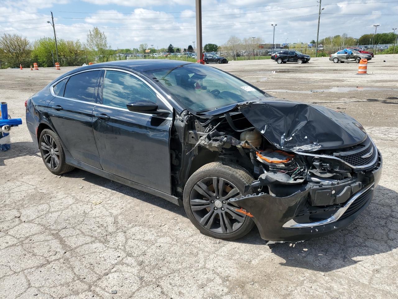 2016 Chrysler 200 VIN 1C3CCCAG9GN161594 Copart auction photo, front end damage thumbnail 4