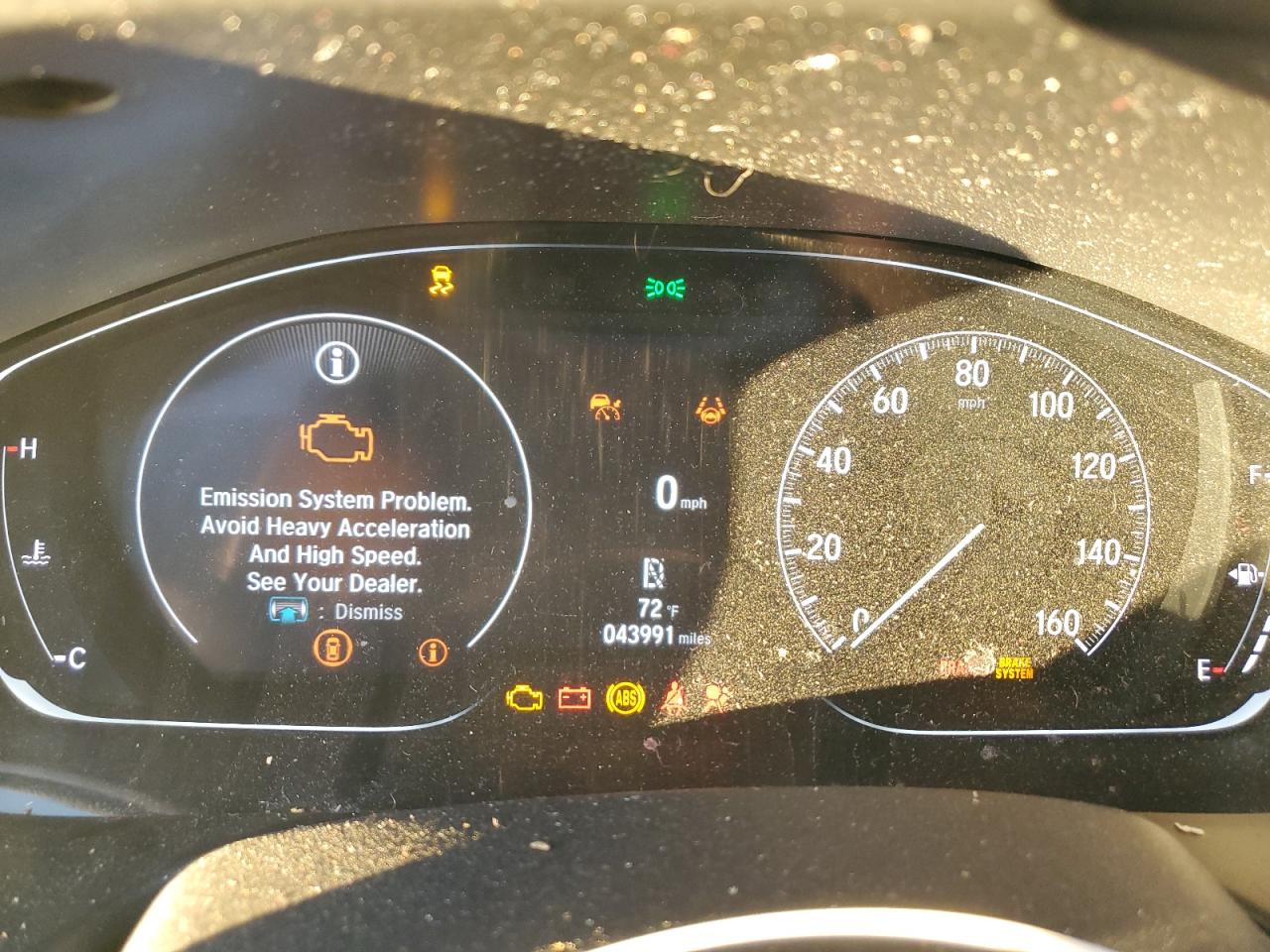 2021 Honda Accord VIN 1HGCV1F12MA031014 Copart auction photo, rollover damage thumbnail 9