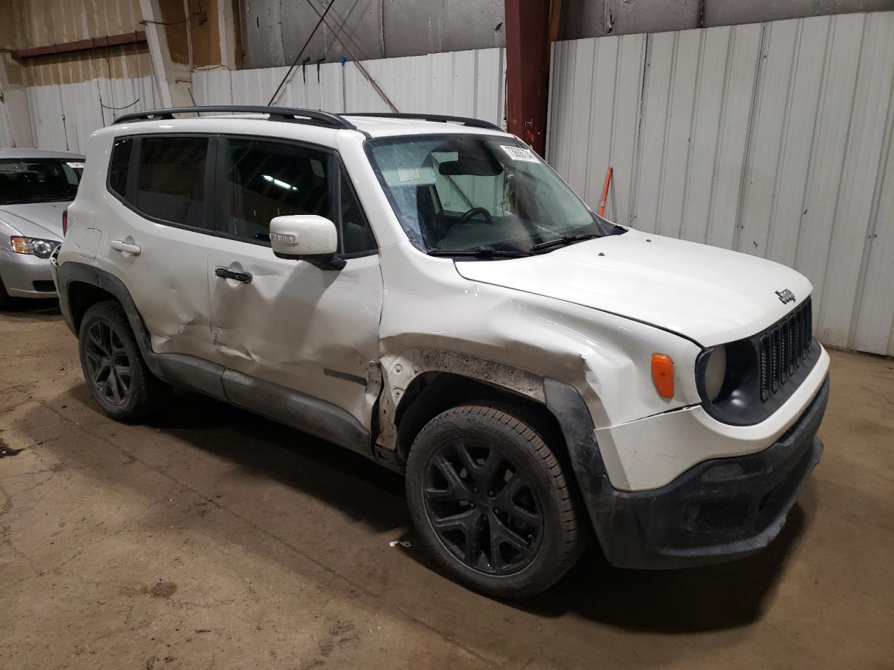2017 Jeep Renegade VIN ZACCJBBB6HPG27828 Copart auction photo, side / front end damage thumbnail 4