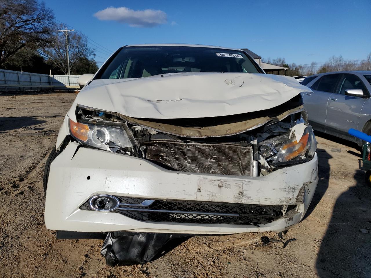2016 Honda Odyssey VIN 5FNRL5H96GB012910 Copart auction photo, all over / undercarriage damage thumbnail 5