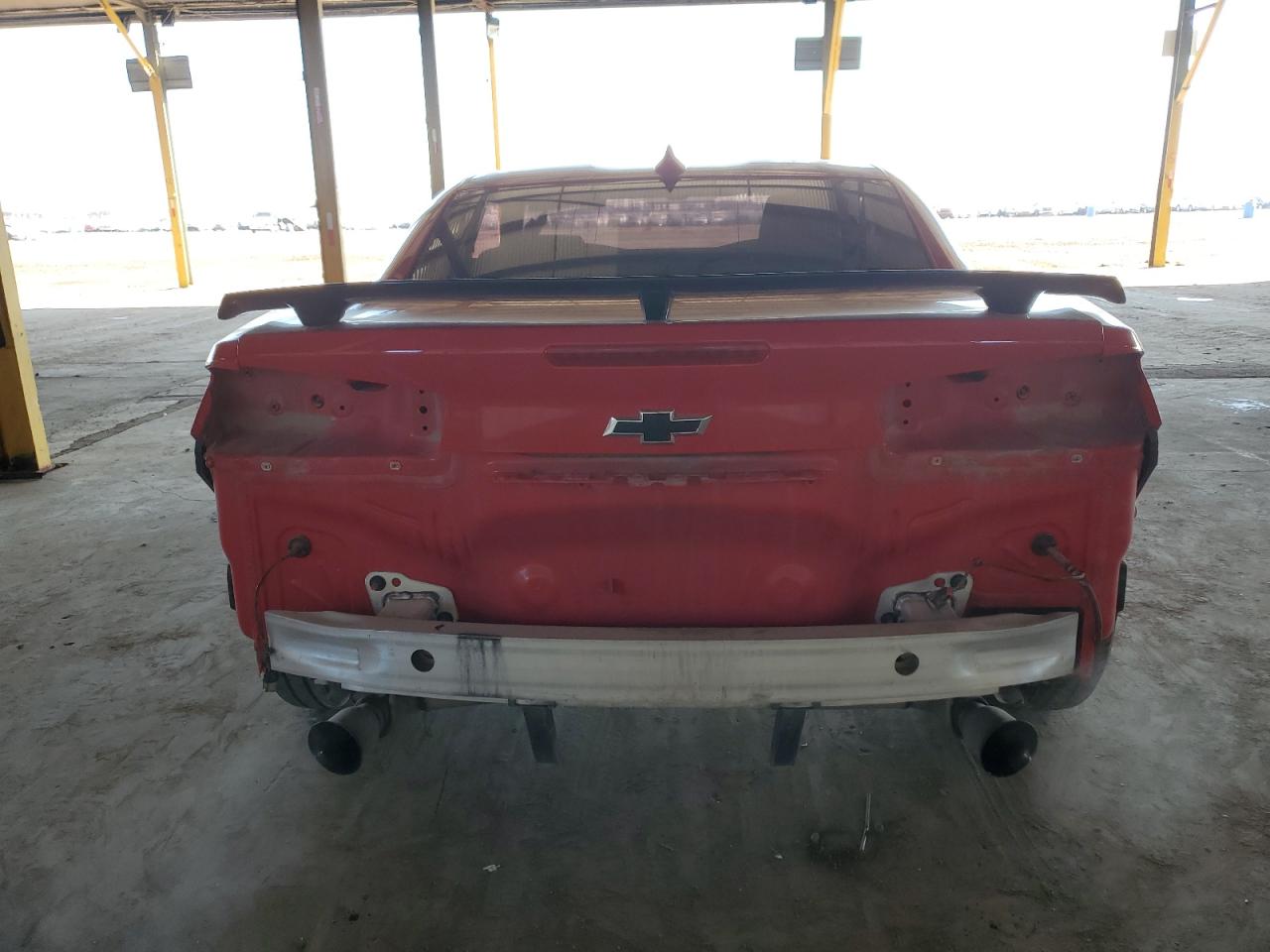 2020 Chevrolet Camaro VIN 1G1FF1R73L0144508 Copart auction photo, stripped / rear end damage thumbnail 6