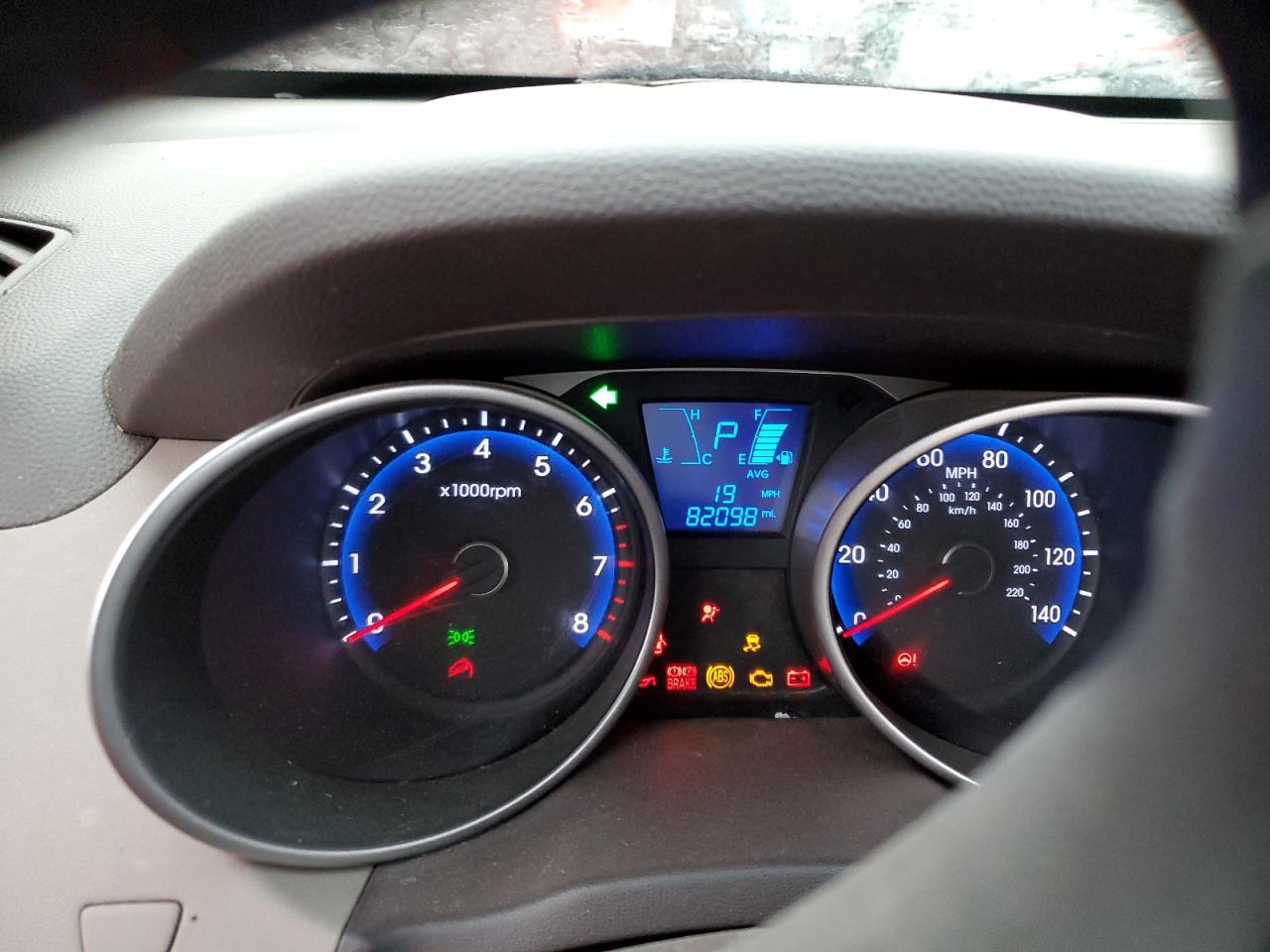 2015 Hyundai Tucson VIN KM8JU3AGXFU064520 Copart auction photo, front end / rear end damage thumbnail 9
